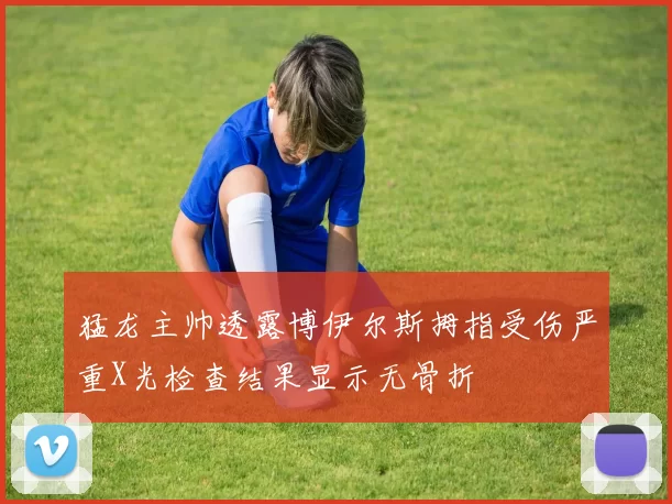 猛龙主帅透露博伊尔斯拇指受伤严重X光检查结果显示无骨折
